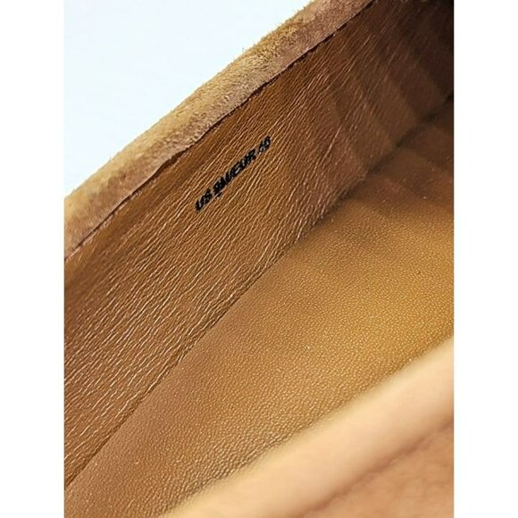 Vince Women's Robin Slip On Loafers Light Fawn Suede Leather Size 9 (MSRP $350) - Picture 8 of 11